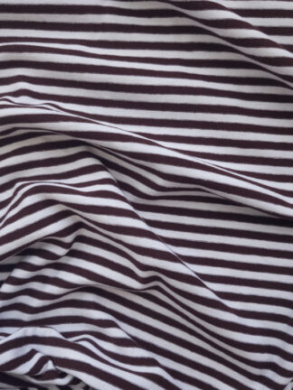 Yarn Dyed Organic Cotton Striped Poplin - Oeko-Tex® - Japanese Import - Dark Grey Stripe Yarn Dyed Organic Cotton Striped Poplin - Oeko-Tex® - Japanese Import - Dark Grey Stripe