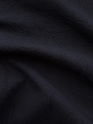 Yarn Dyed Organic Cotton Shirting - Oeko-Tex® - Japanese Import - Navy Yarn Dyed Organic Cotton Shirting - Oeko-Tex® - Japanese Import - Navy