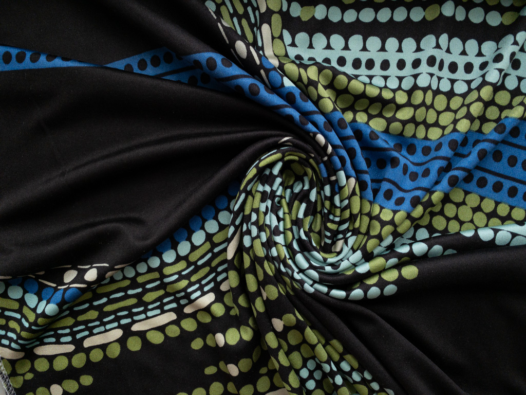 silk jersey dress fabric LA Designer Deadstock - lanai