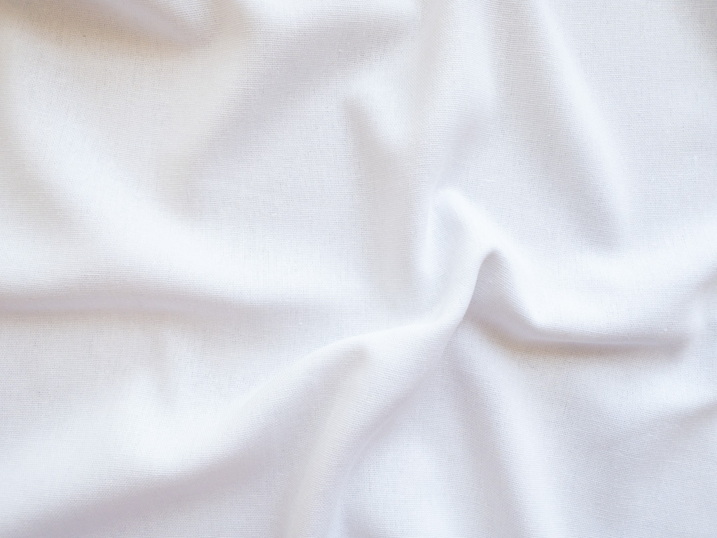 Designer Deadstock – Laundered Linen – White