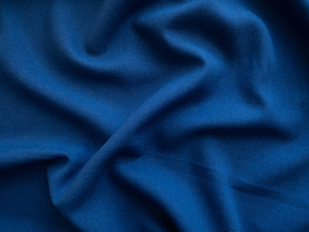 Designer Deadstock – Laundered Linen – Blue