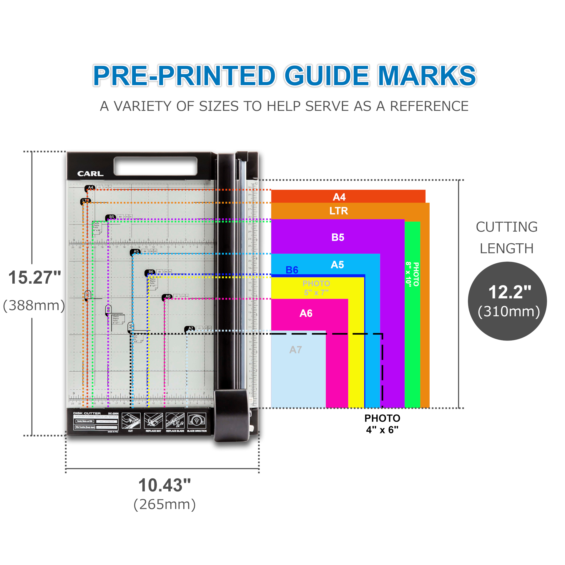 Premium Rotary Paper Cutter