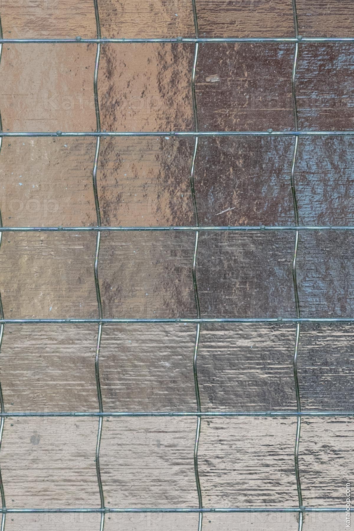 Abstract reflection on glass surface