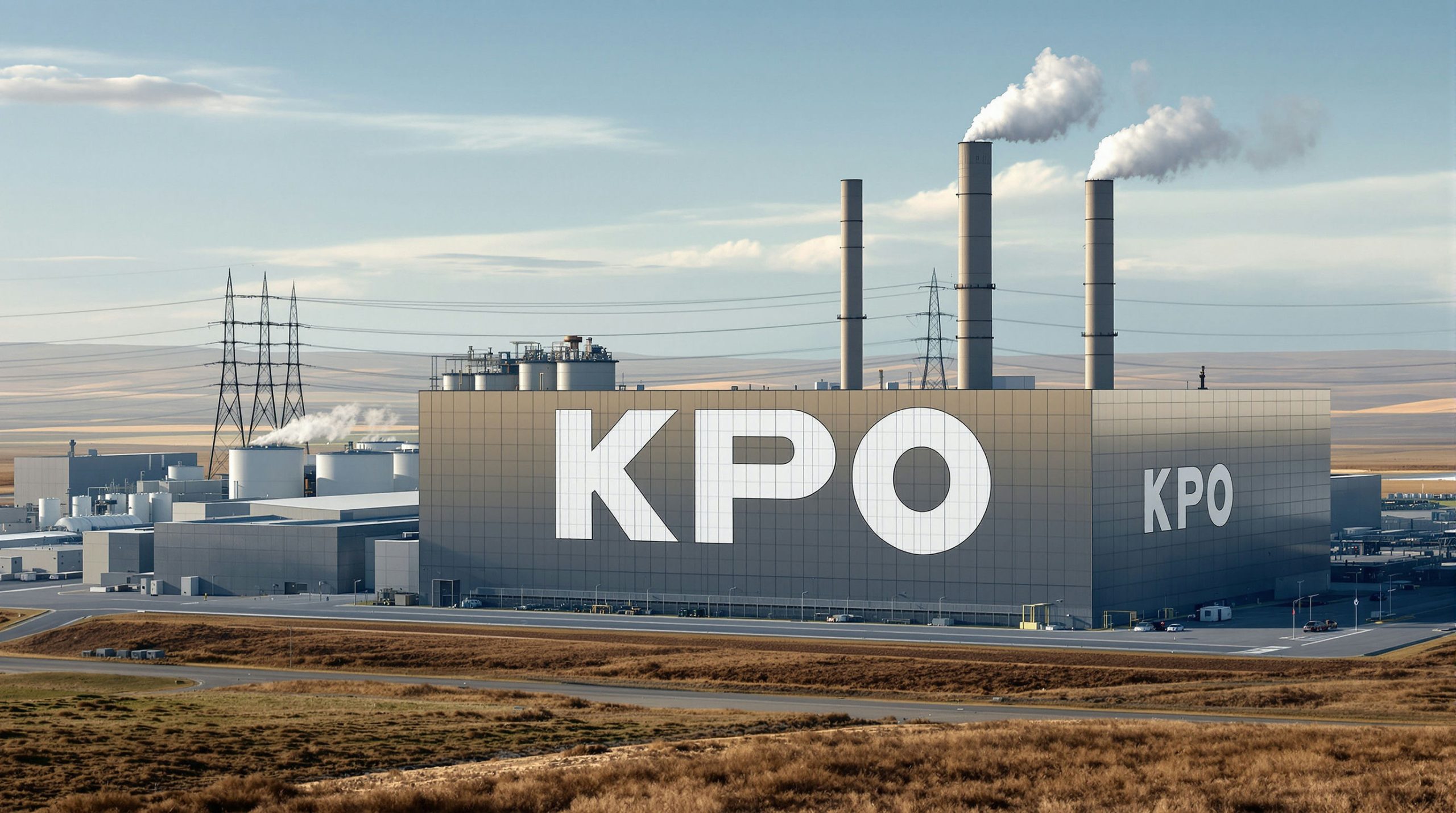 Large factory building KPO