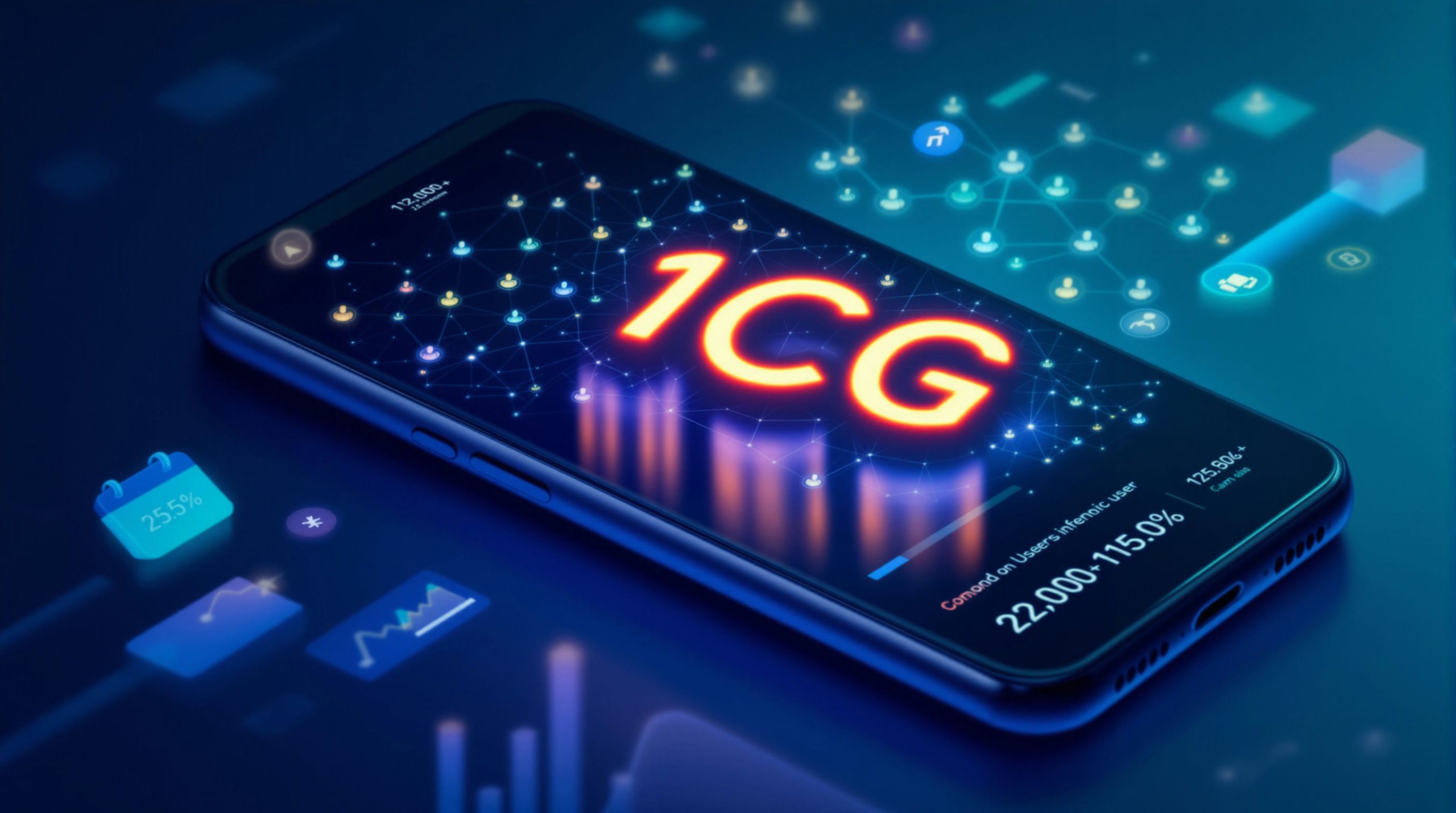 Holographic data on smartphone