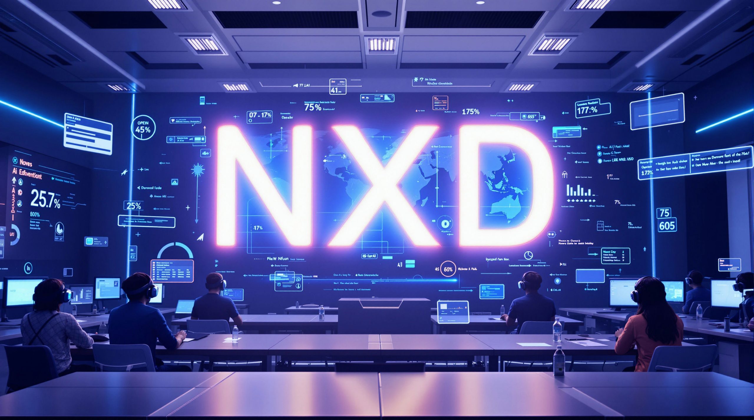 High-tech operations center