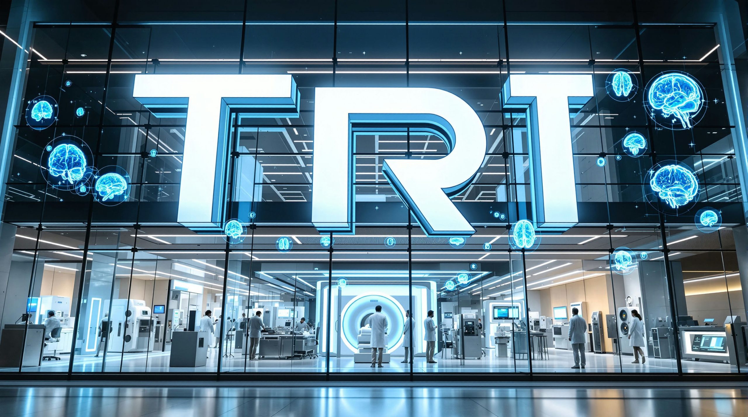 Large building with glass front