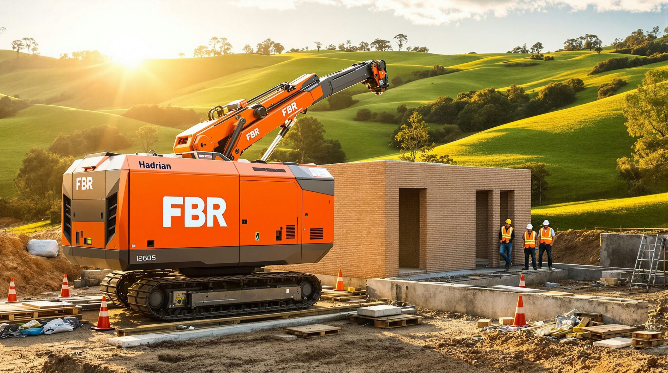 Robot building structure