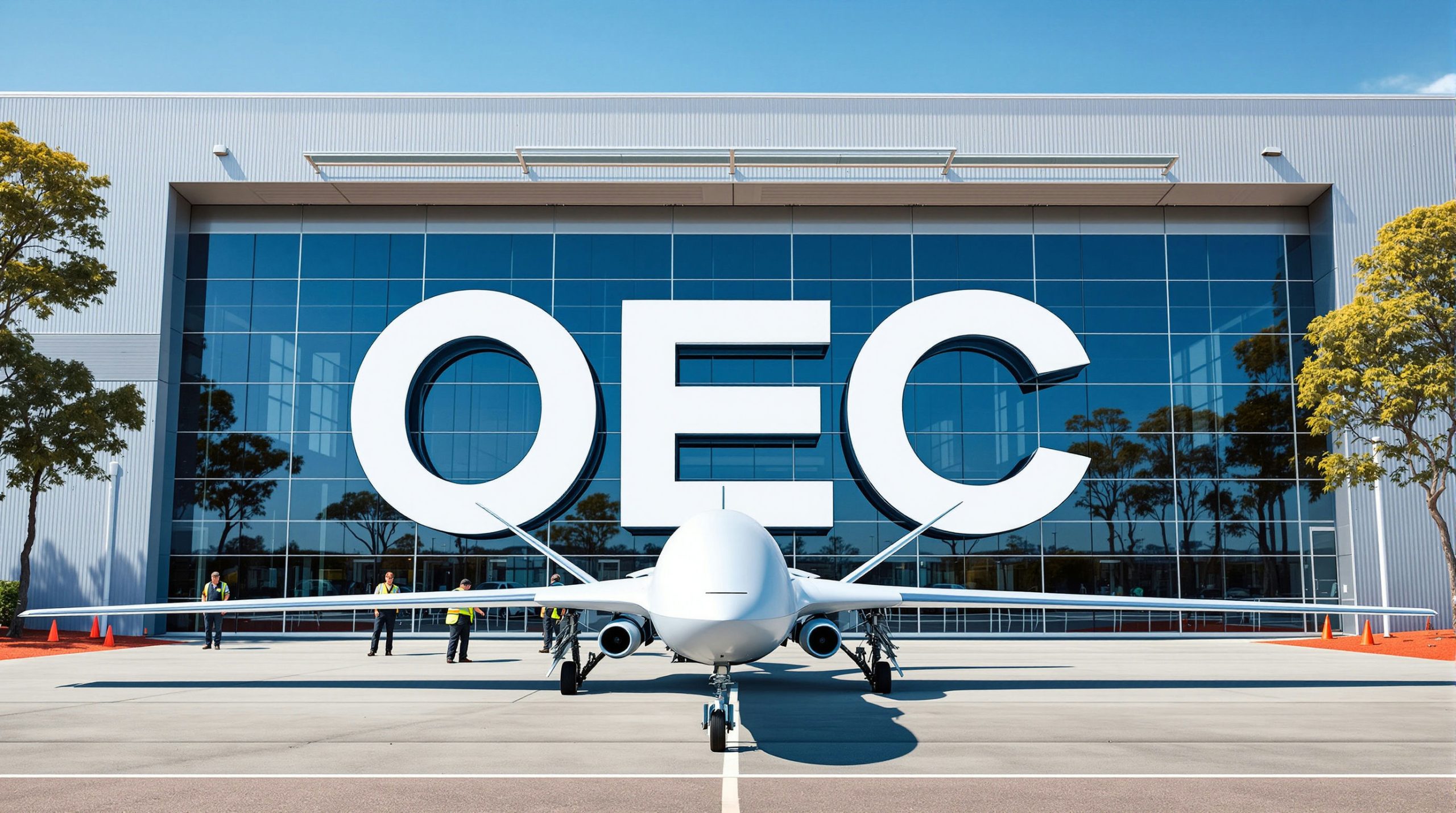 Drone at OEC facility