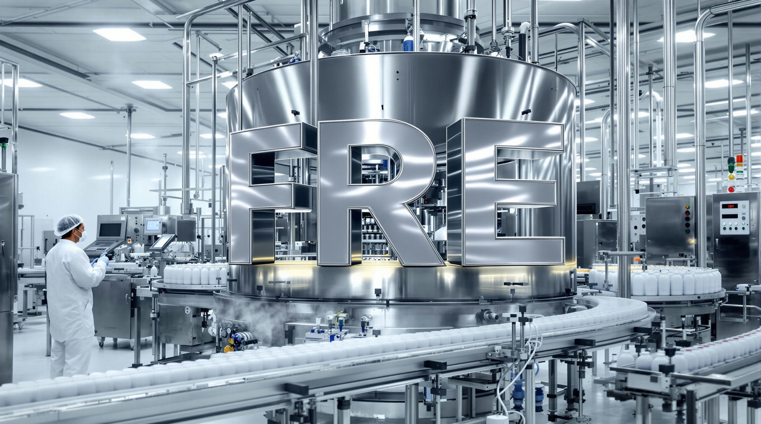 Worker in modern factory