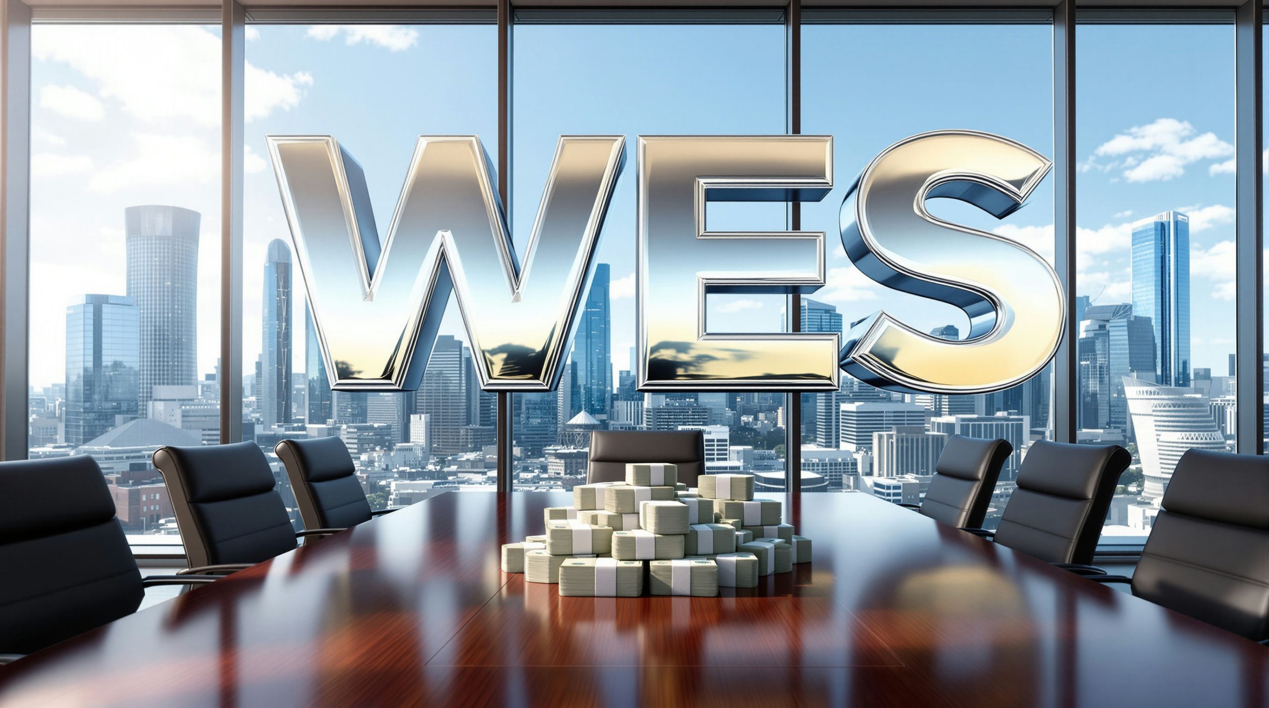 WES text and cash stacks