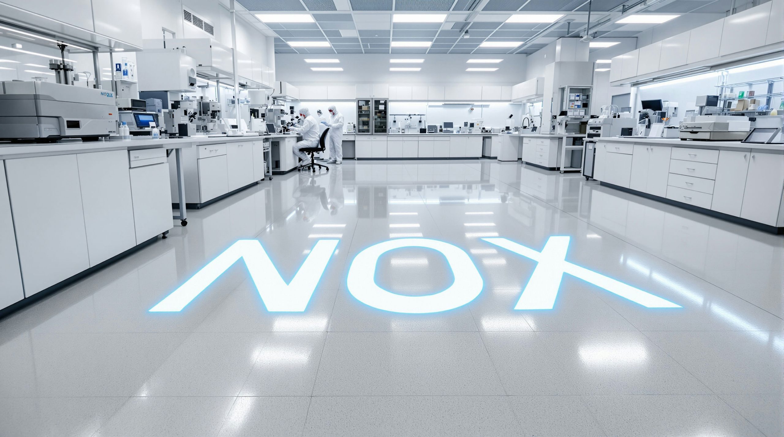 High-tech lab with equipment