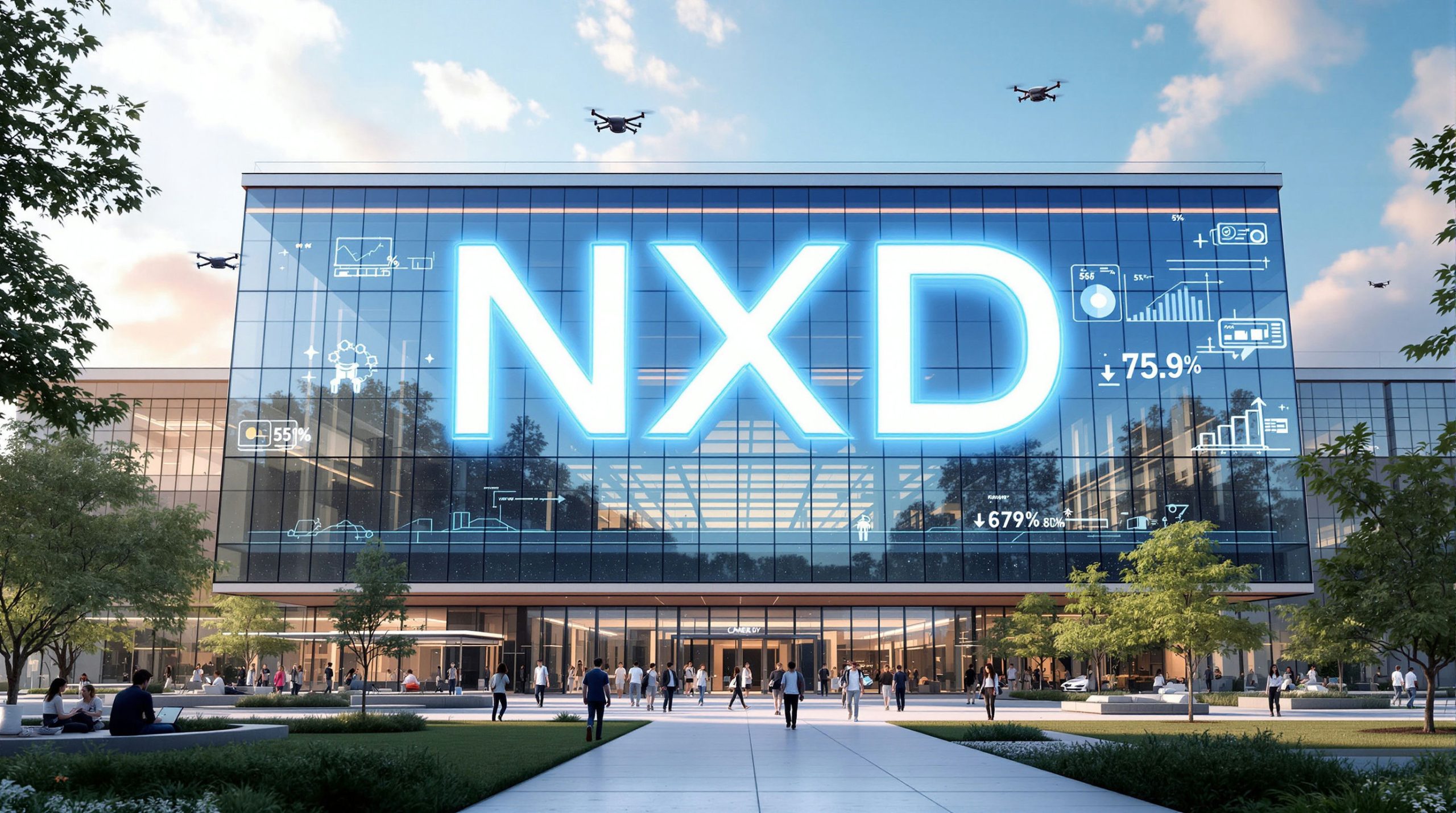 Building with NXD logo