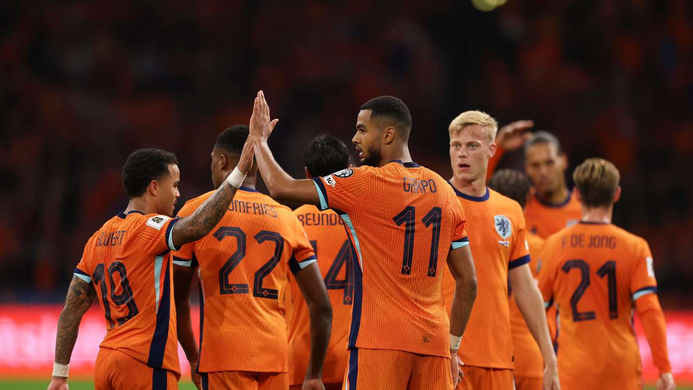 Netherlands vs Finland 4-0 World Cup 2026 qualifier Getty Images