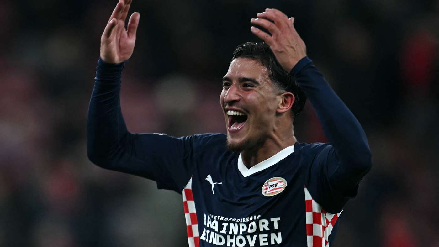 Top Five: Moroccan Driouch scores twice for Eindhoven vs Liverpool; Arab stars light up Europe