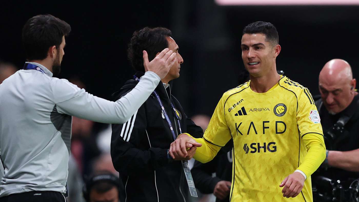 Ronaldo tambalea antes del derbi de Riyadh: ¿milagro en la rodilla para Al-Nassr?