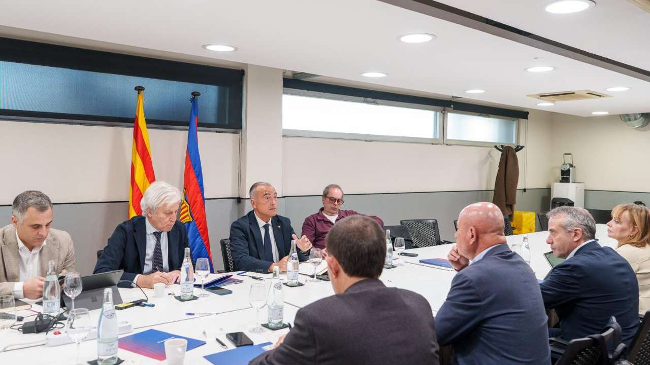 Barça primera reunión de la nueva junta directiva tras elecciones