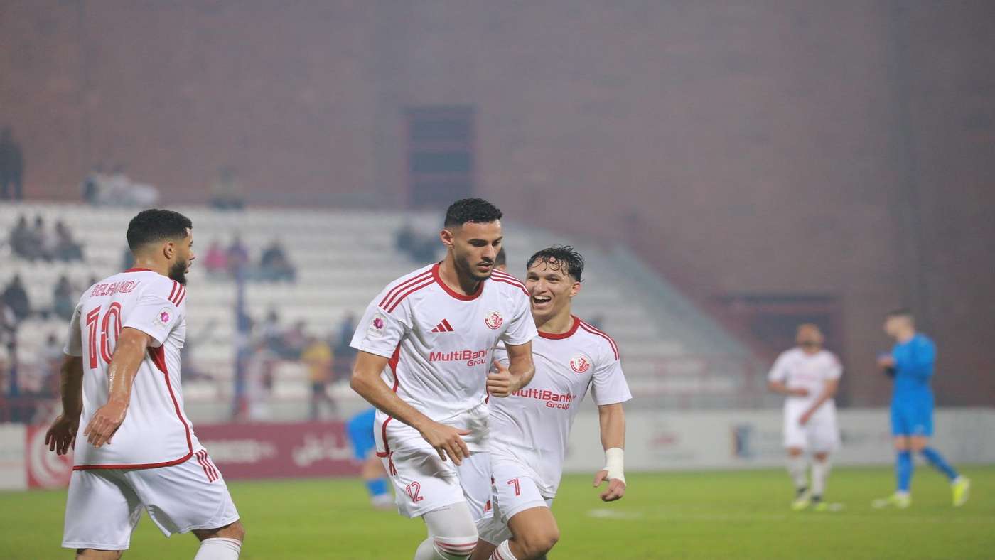 Immagine del match tra Al-Shamal e Al-Shahania con goleada dell'Al-Arabi sul Qatar