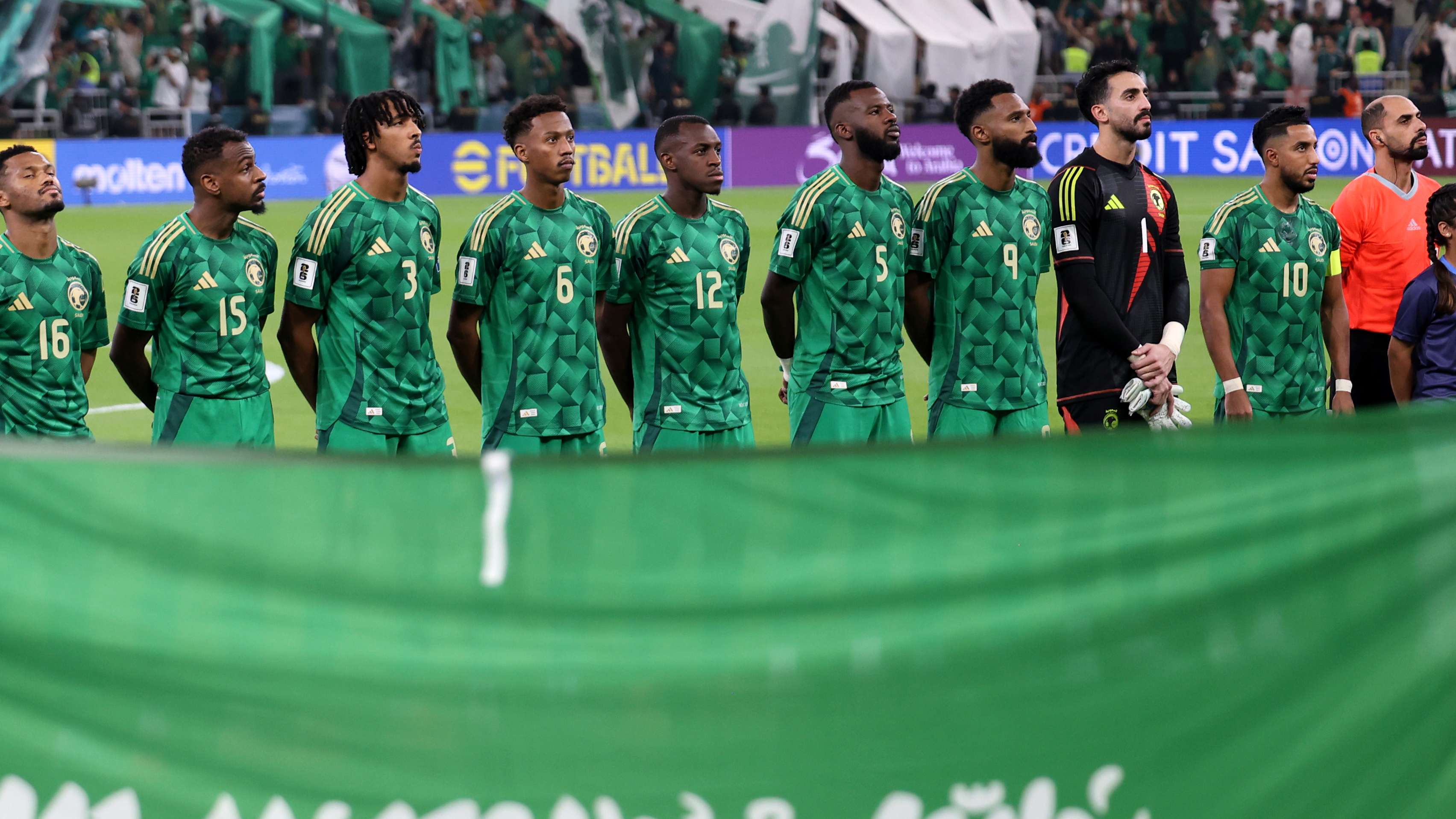 Saudi Arabia contro le Comore nella Coppa Arab 2025; foto Getty Images