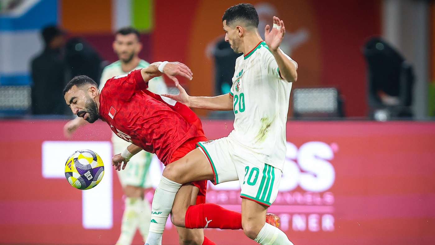 Immagine Algeria vs Emirati Arabi Uniti Coppa Arab 2025 allo Stadio Al-Bait