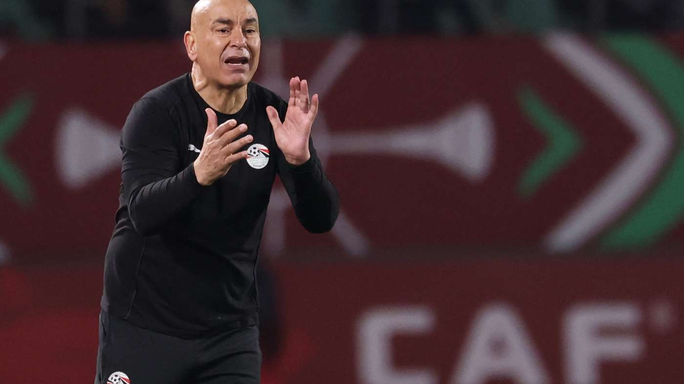 Foto di Hossam Hassan che risponde alle provocazioni senegalesi AFCON 2026