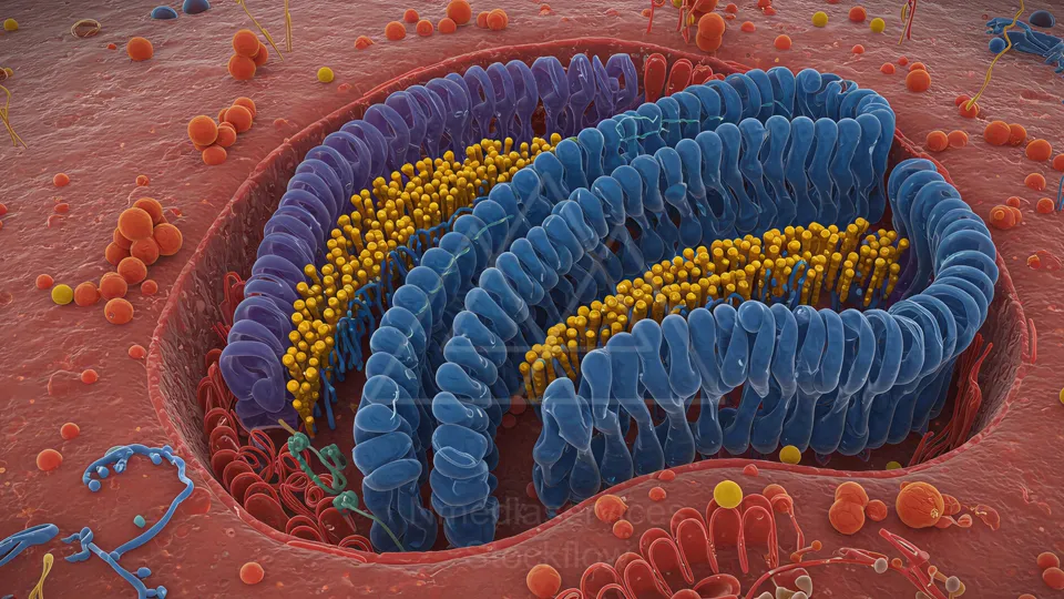50 Micro 00 Virus on Membrane