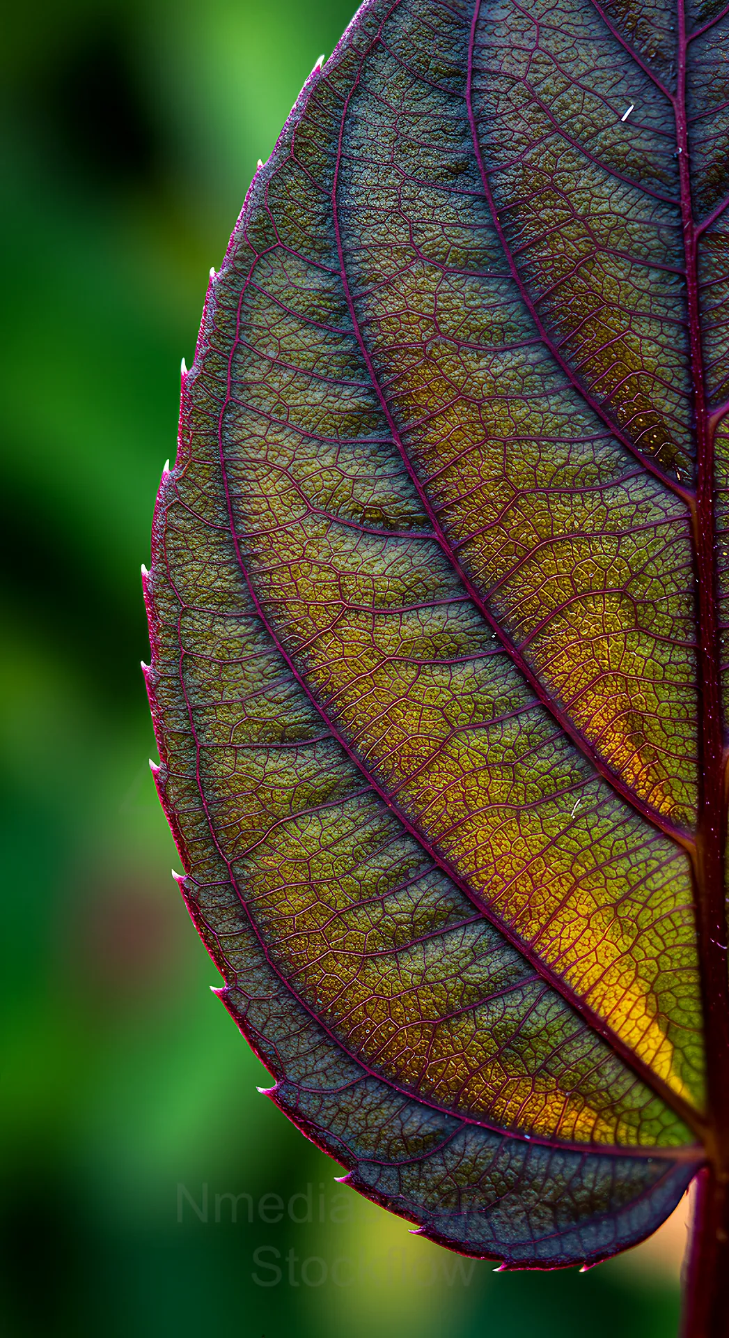 06 Leaf Abstract pattern 08