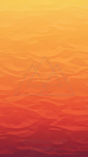 Abstract wavy background in warm orange and yellow tones — 8K royalty-free background stock photo