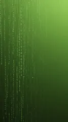 Abstract green binary code background with vertical lines — 8K royalty-free background stock photo