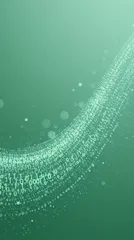 Abstract digital background with binary code and glowing particles — 8K royalty-free background stock photo