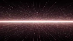 Abstract digital background with glowing lines and particles — 8K royalty-free background stock photo