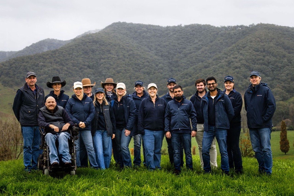 The StockLive team supporting livestock sales