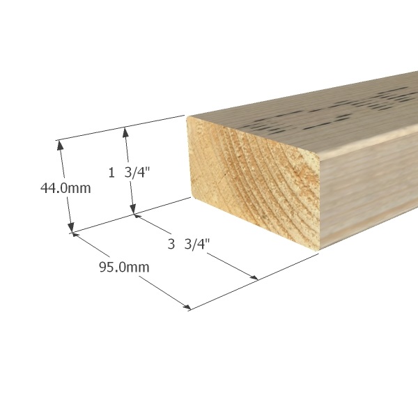 44 x 95mm finished sizes Eased Edge C16 Grade Timber Joists - Stoke Timber