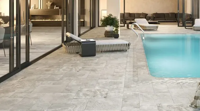 ריצוף איטלקי 2026 סביב לבריכה תקן R11 ו R10