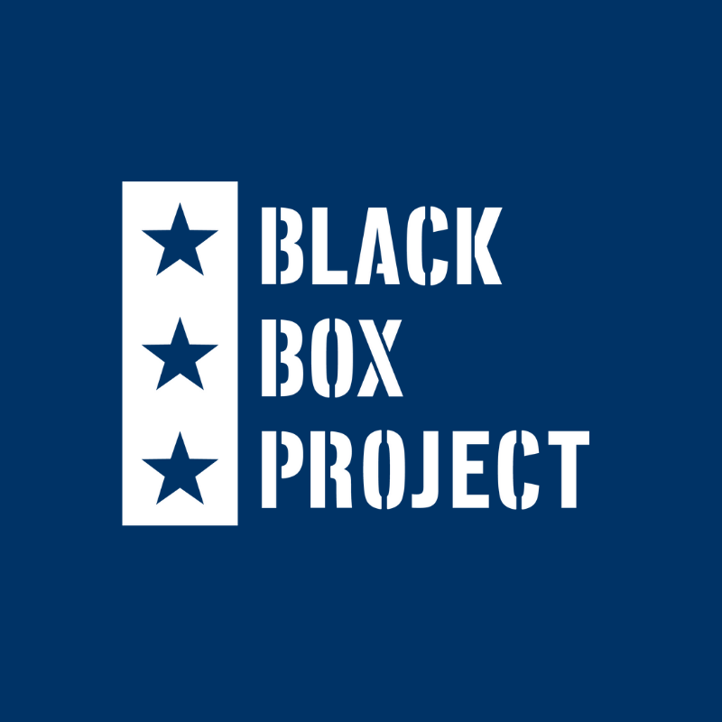 Black Box on Blue