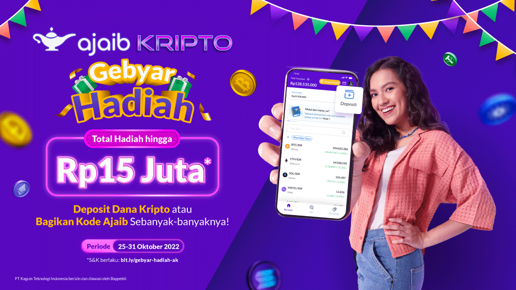 hadiah dana kripto hingga 15 juta