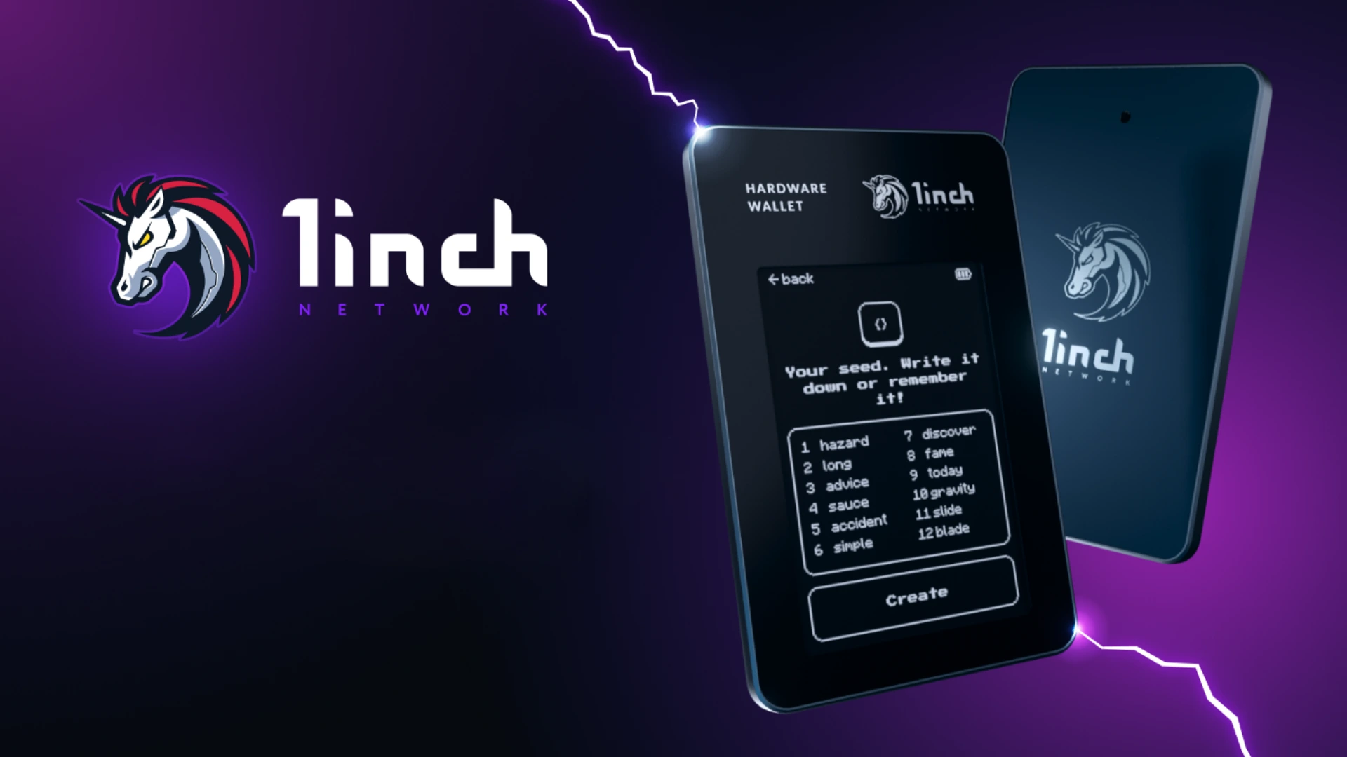 1inch Network Luncurkan Hardware Crypto Wallet