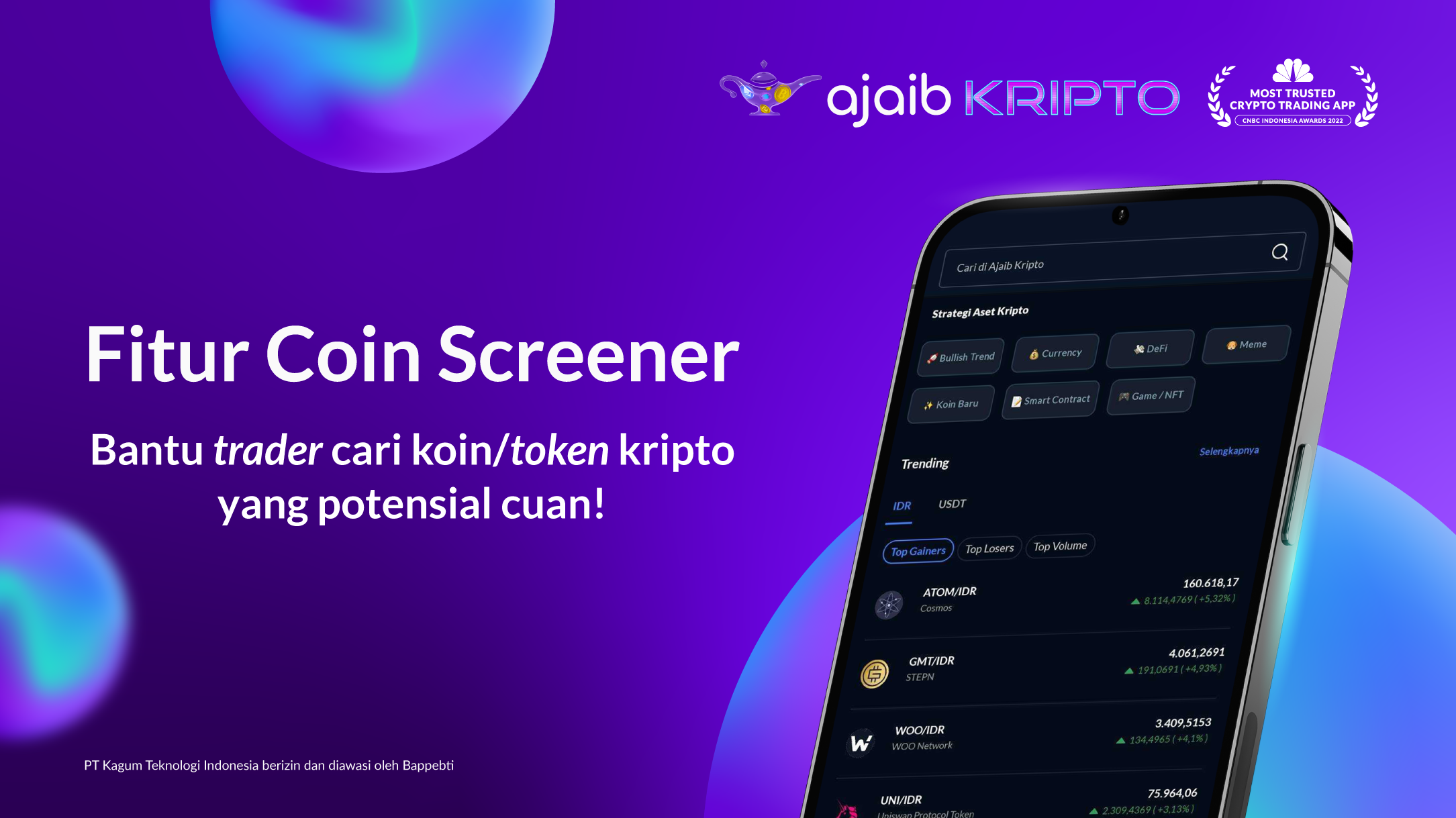 fitur coin screener ajaib kripto