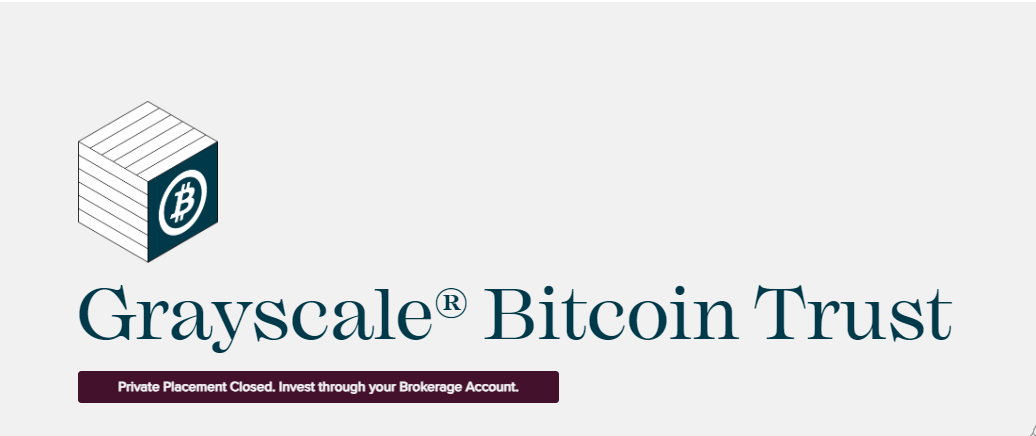 grayscale bitcoin trust (GBT)