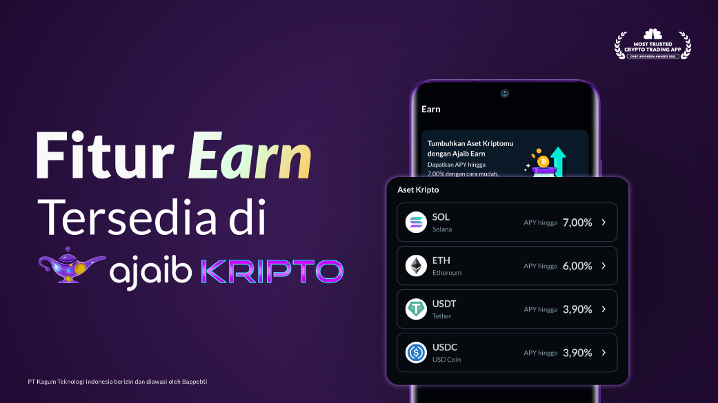 Ajaib Earn Kripto