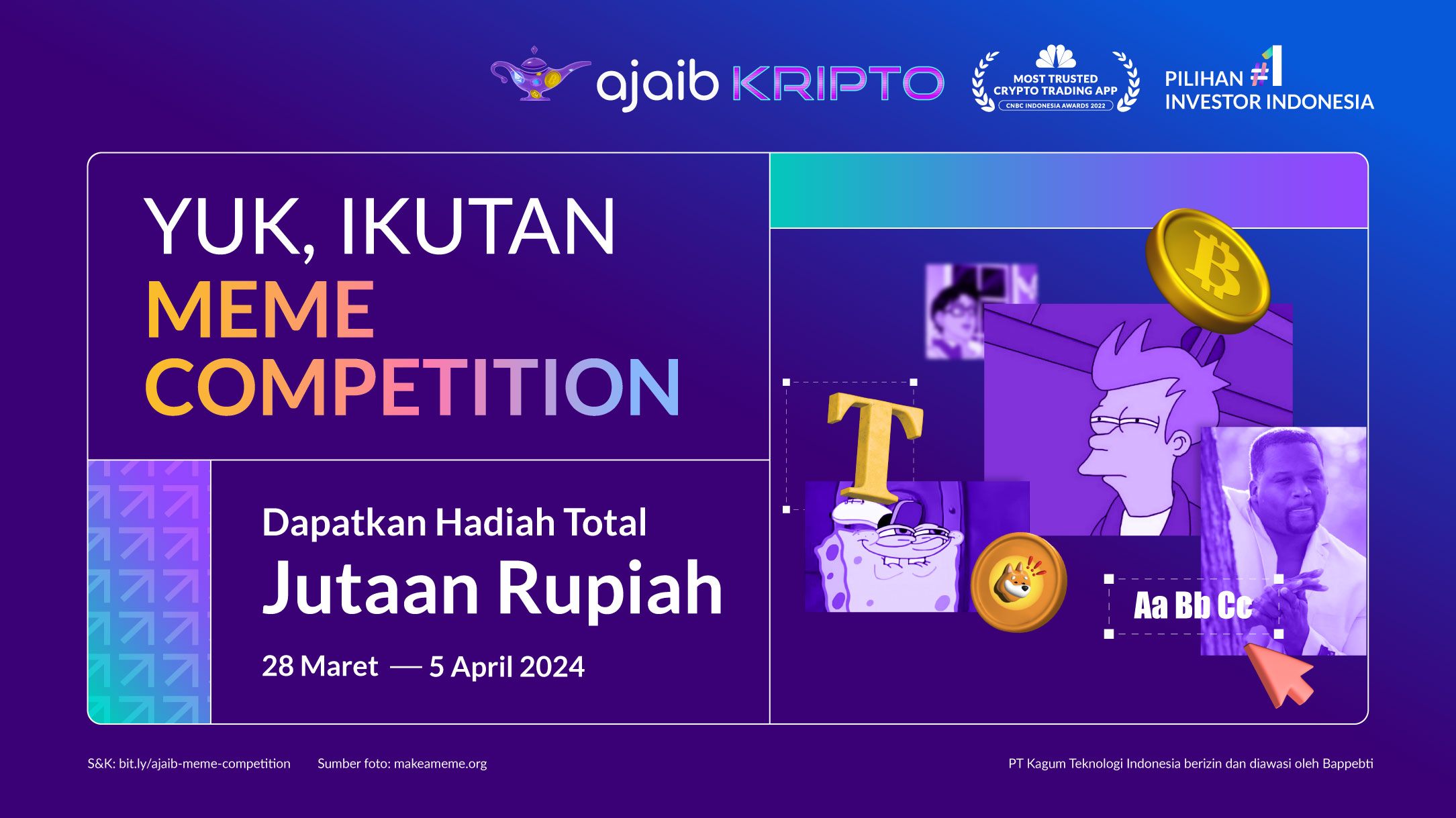 MEme Coin Competition Ajaib Kripto