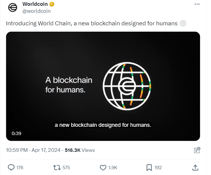 Worldcoin World chain