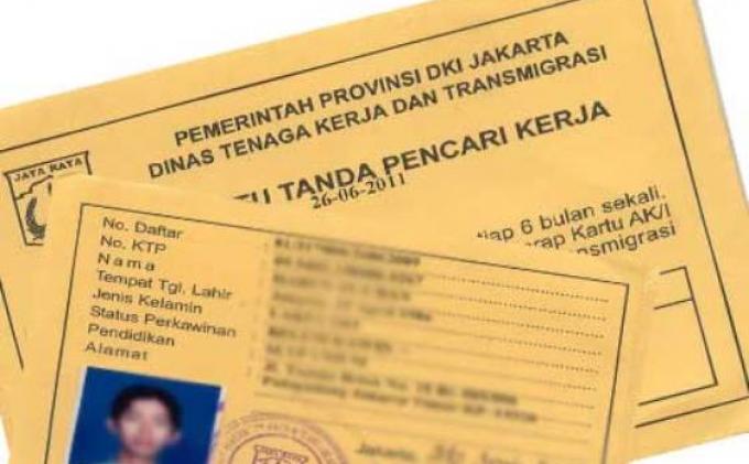 Kartu Kuning Pencari Kerja, Praktis dan Mudah Dibuat