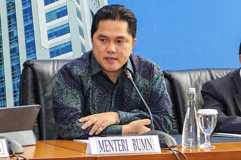 Erick Thohir, menteri BUMN