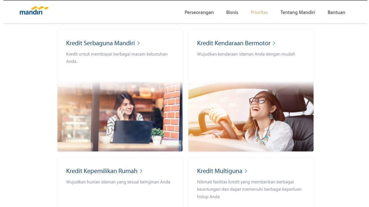 Tabel Pinjaman Bank Mandiri