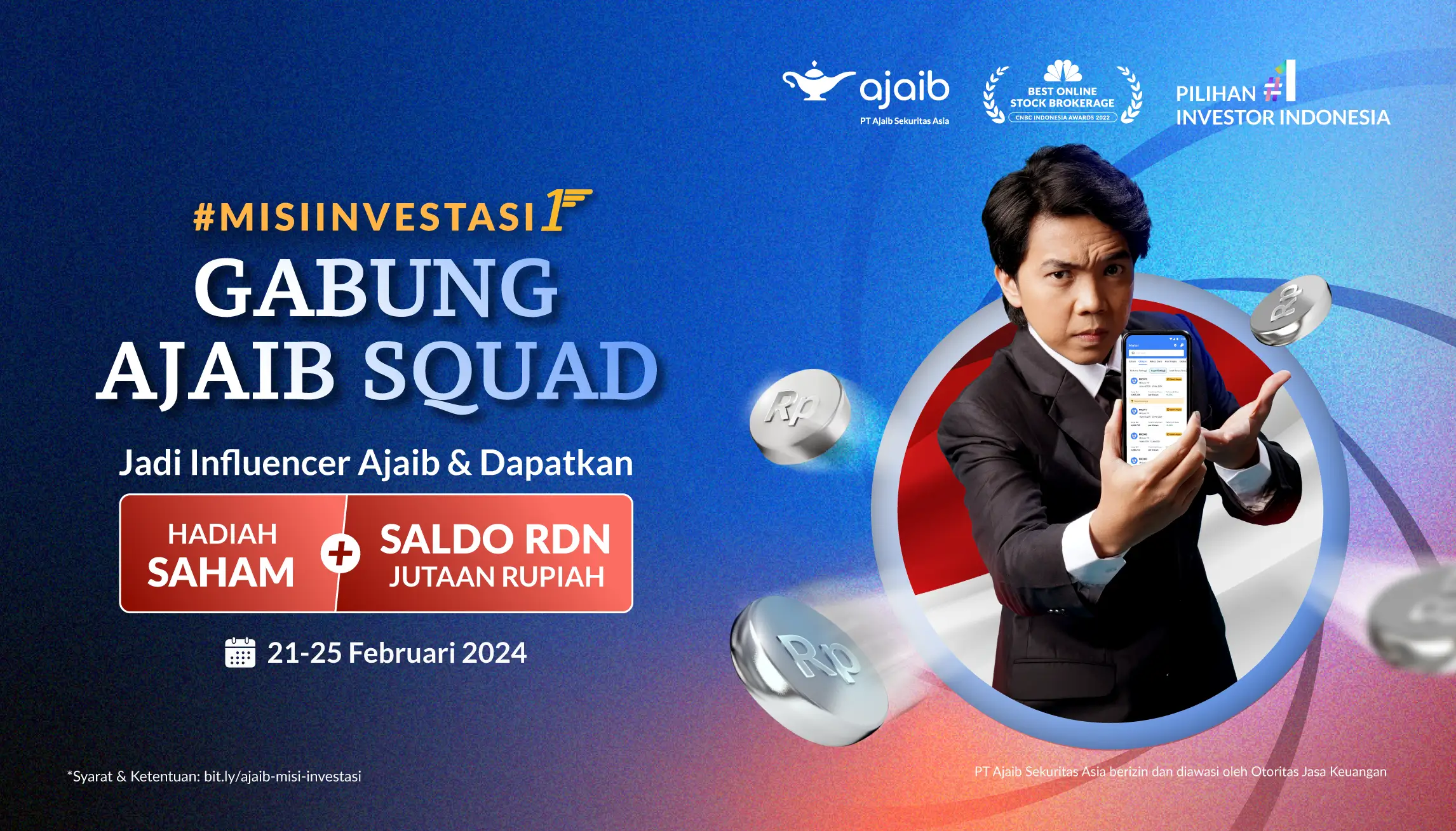 Selesaikan #MisiInvestasi 1 Ajaib Bond