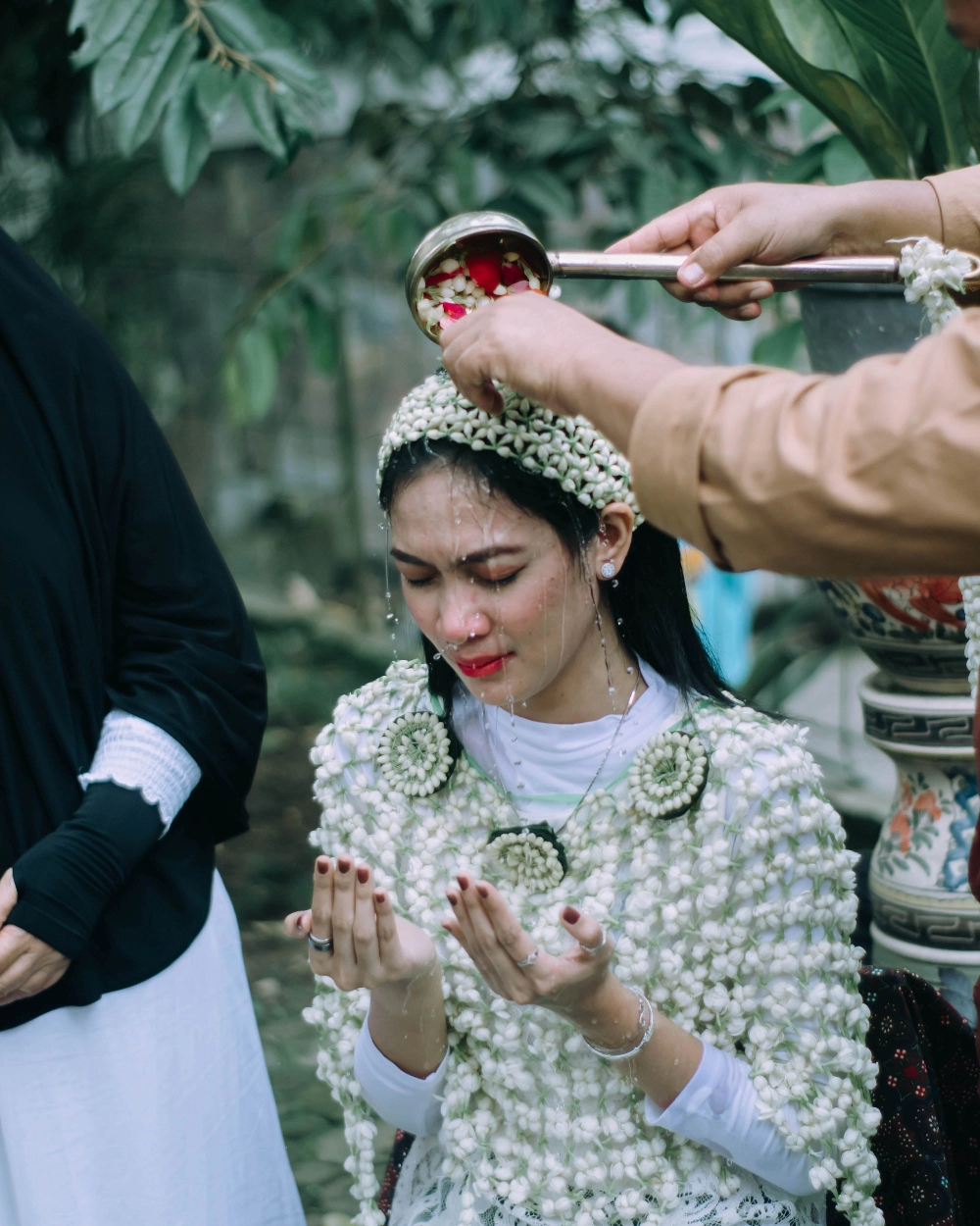 Siraman sebelum pernikahan adat jawa