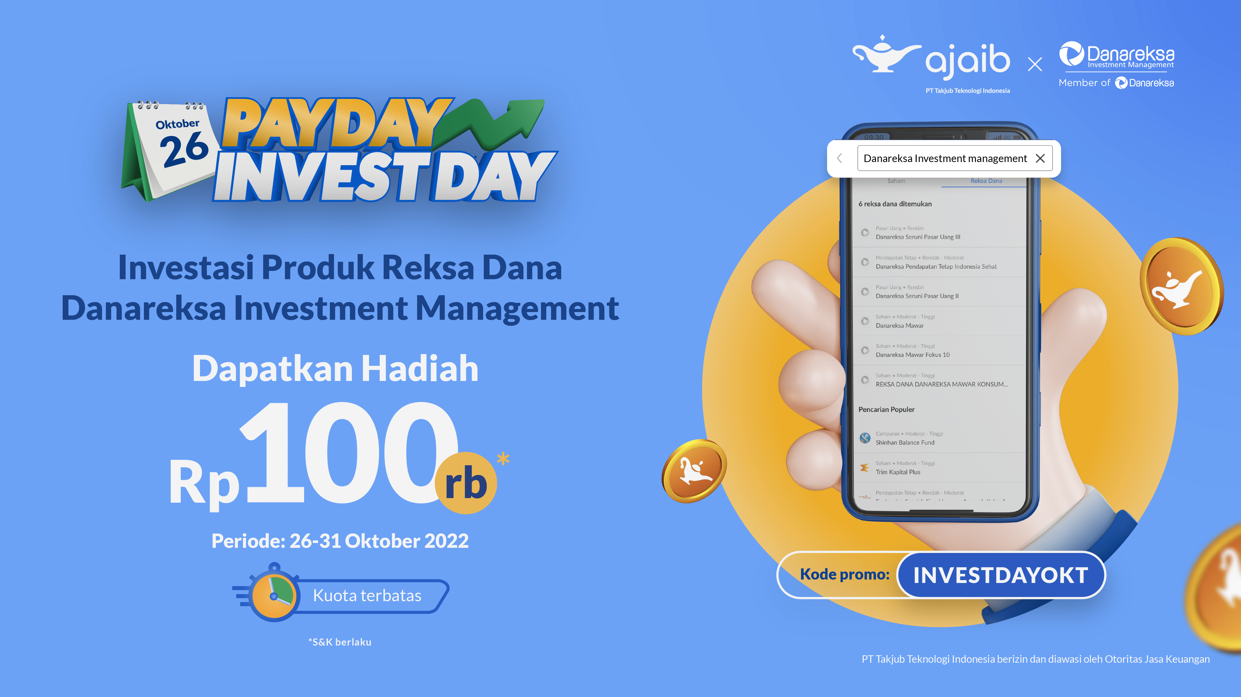 promo Ajaib x Danareksa Investment Management