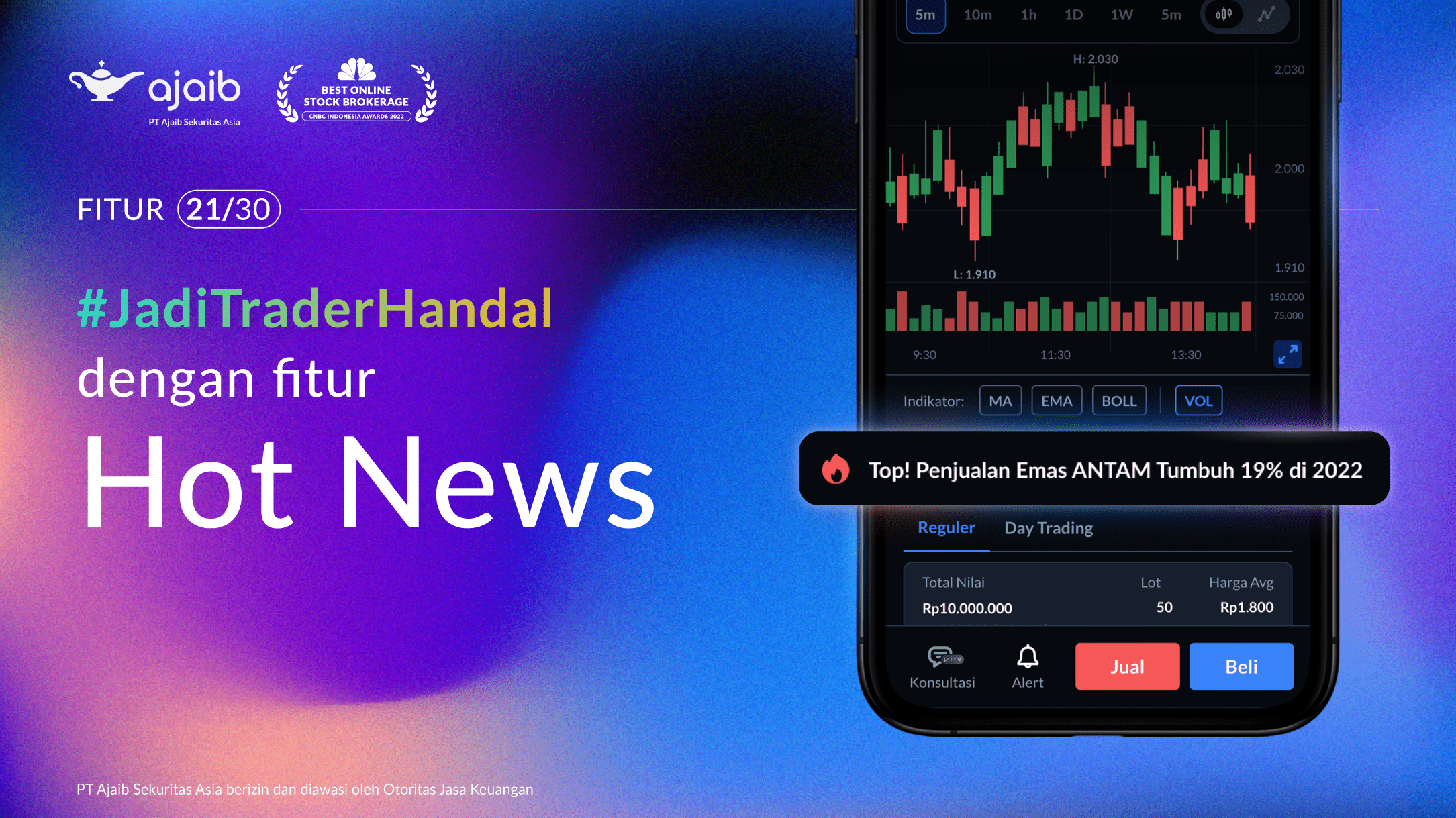 Fitur Hot News Aplikasi Ajaib