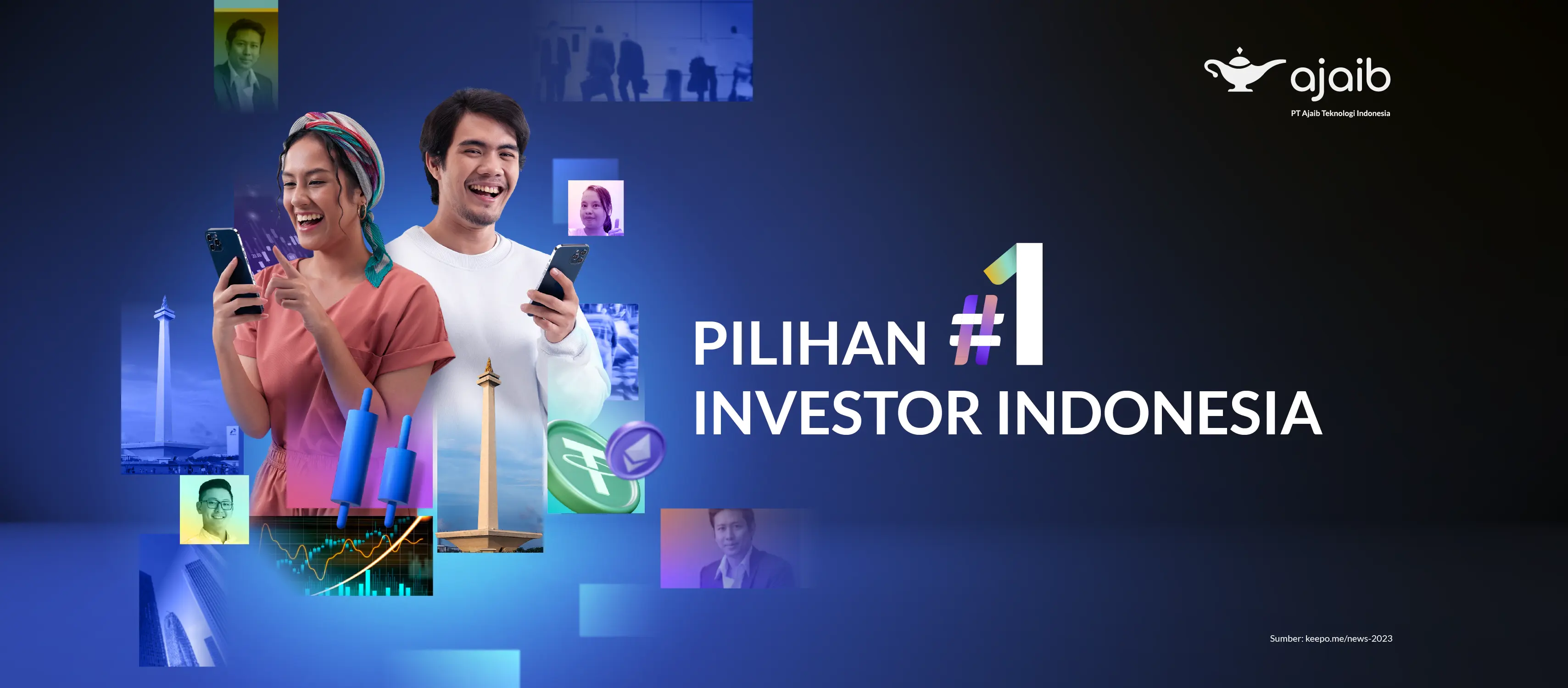 Ajaib Pilihan #1 Investor Indonesia